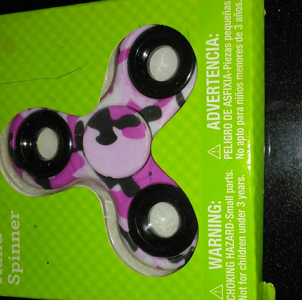 Camo fidget spinner new in the box